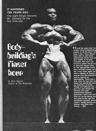 Сержио Олива, Sergio Oliva, 