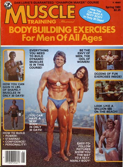 Сержио Олива, Sergio Oliva, Обложка журнала Muscle Training Illustrated special, апрель 1980 года