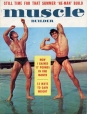 Обложка журнала Muscle Builder №6, август 1957 года