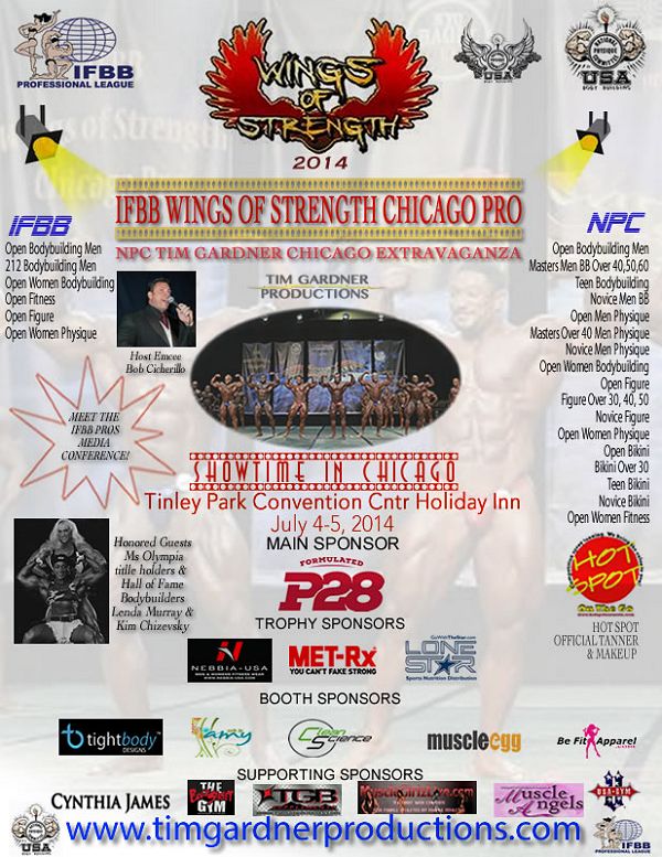 IFBB Wings of Strength Chicago Pro-Am 2014