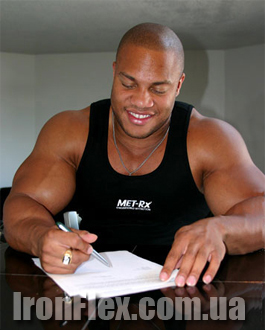 Фил Хит подписал контракт с MuscleTech Фил Хит подписал контракт с MuscleTech