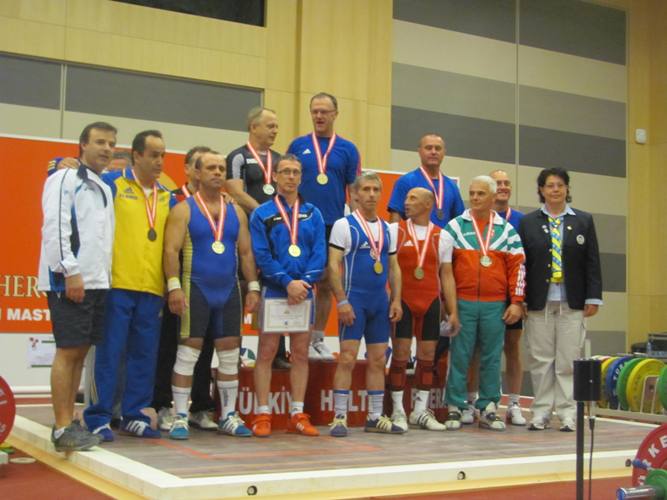Чемпионат Европы по тяжелой атлетике среди ветеранов