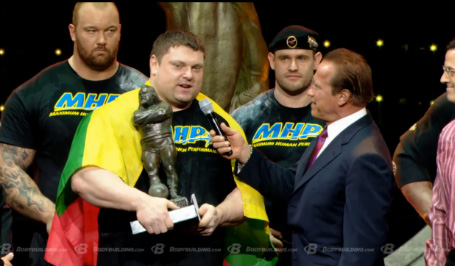 Результаты Arnold Classic Strongman-2014 Результаты Arnold Classic Strongman-2014
