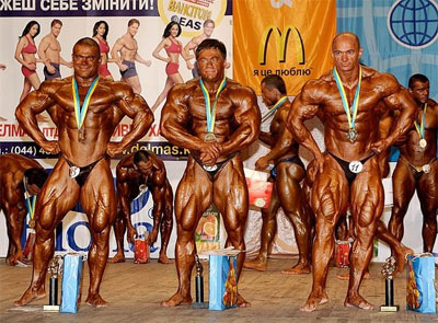Результаты Чемпионата Украины по бодибилдингу Результаты Чемпионата Украины по бодибилдингу