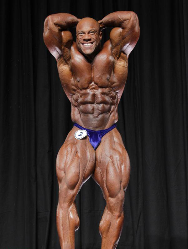 Фил Хит, Phil Heath на турнире Арнольд Классик 2010