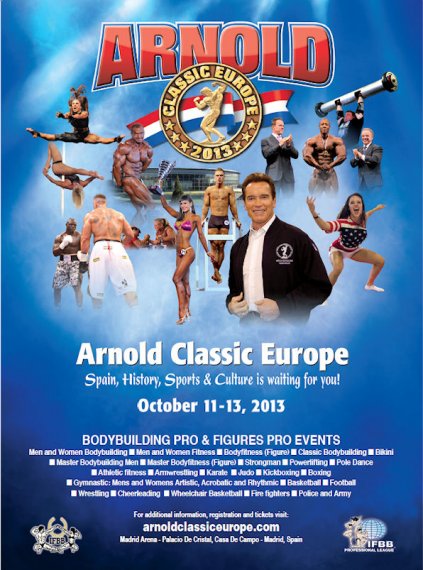 Арнольд Классик Европа 2013, Arnold Classic Europa, 12 октября 2013, Мадрид