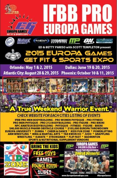 Европа Супершоу 2015, Europa Supershow, 20 июня 2015, Даллас, США