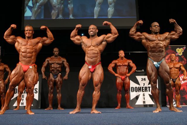 Винс Тейлор, Vince Taylor на турнире Гран При Австралия 2007 вместе с Ронни Рокел, Декстер Джексон