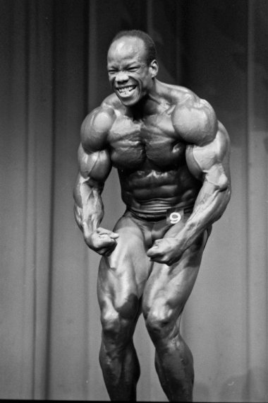 Альберт Беклс, Albert Beckles на турнире Гран При Англия 1983