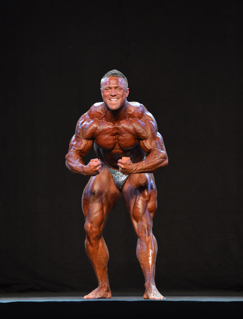 Брэд Роу, Brad Rowe на турнире Гран При Фитнес Хаус Про 2014