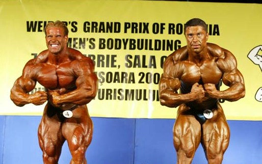 Сергей Шелестов, Sergey Shelestov на турнире Гран-при Румыния 2006 вместе с Джей Катлер