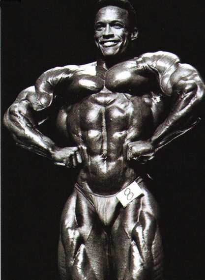 Шон Рэй, Shawn Ray на турнире Айронмен Про 1996