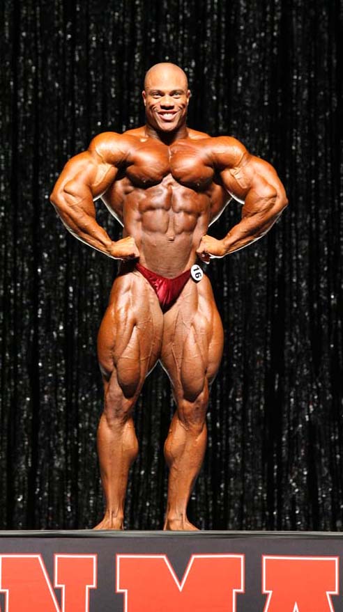Фил Хит, Phil Heath на турнире Айронмен Про 2008