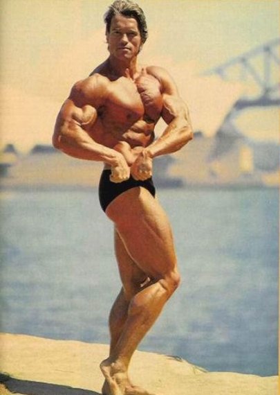 Арнольд Шварценеггер, Arnold Schwarzenegger на турнире Мистер Олимпия 1980