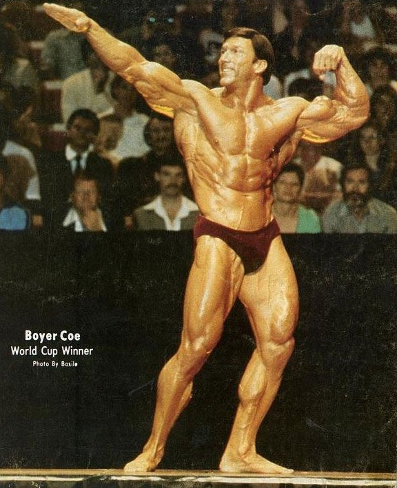 Боер Коу, Boyer Coe на турнире Мистер Олимпия 1980
