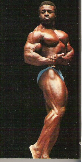 Рой Каллендер, Roy Callender на турнире Мистер Олимпия 1980