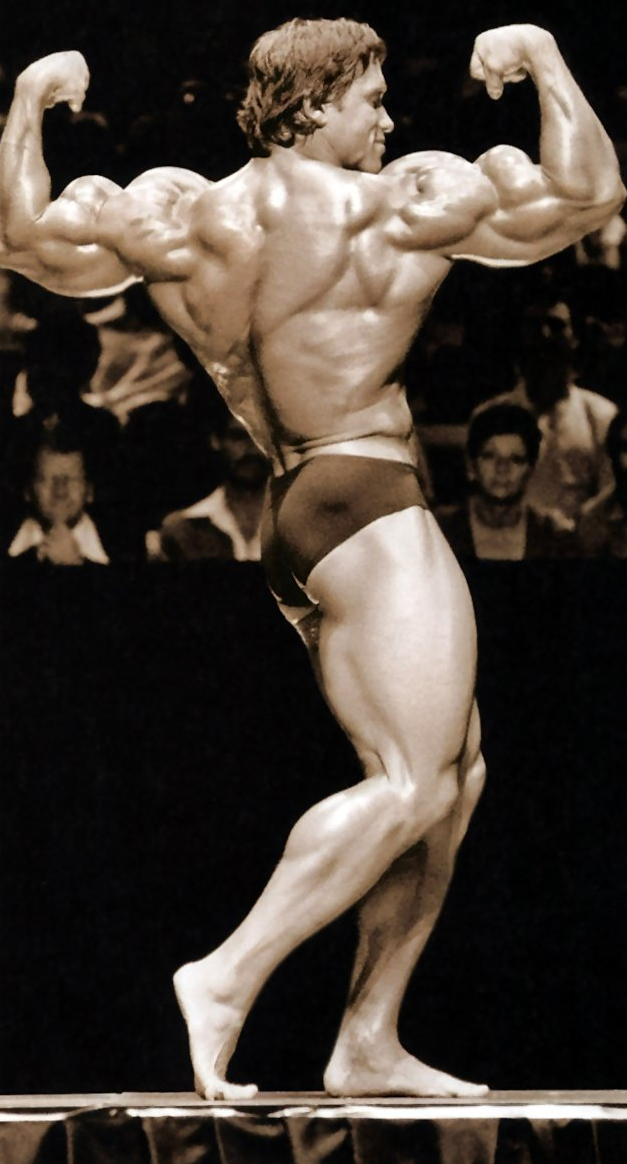 Арнольд Шварценеггер, Arnold Schwarzenegger на турнире Мистер Олимпия 1980
