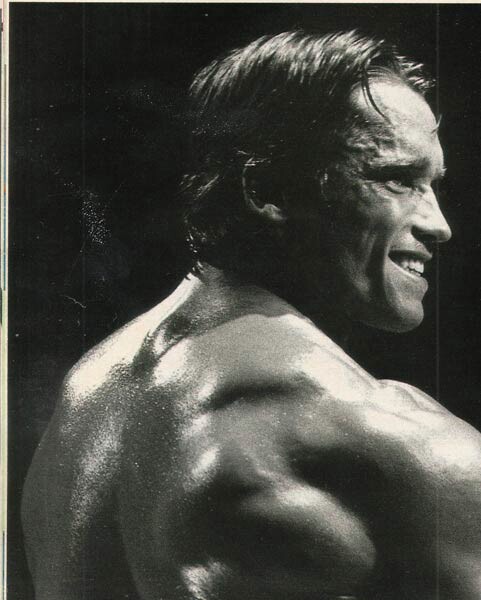 Арнольд Шварценеггер, Arnold Schwarzenegger на турнире Мистер Олимпия 1980
