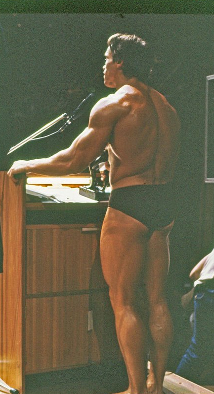 Арнольд Шварценеггер, Arnold Schwarzenegger на турнире Мистер Олимпия 1980
