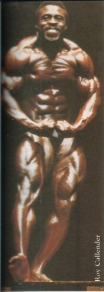 Рой Каллендер, Roy Callender на турнире Мистер Олимпия 1981