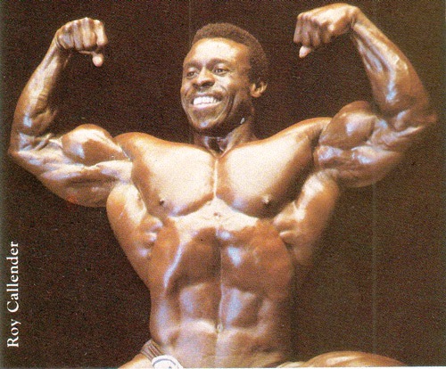 Рой Каллендер, Roy Callender на турнире Мистер Олимпия 1981