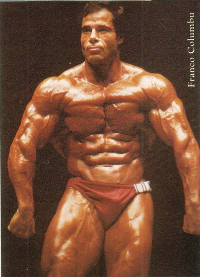 Франко Коломбо, Franco Columbu на турнире Мистер Олимпия 1981