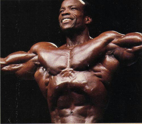 Альберт Беклс, Albert Beckles на турнире Мистер Олимпия 1983