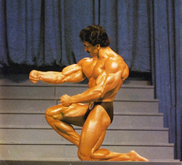 Самир Баннут, Samir Bannout на турнире Мистер Олимпия 1983