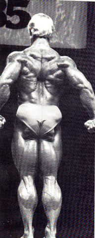 Том Платц, Tom Platz на турнире Мистер Олимпия 1985