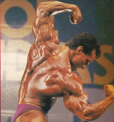 Рич Гаспари, Rich Gaspari на турнире Мистер Олимпия 1990