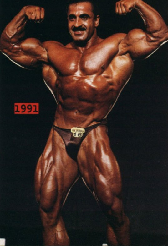 Самир Баннут, Samir Bannout на турнире Мистер Олимпия 1991