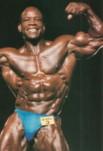 Альберт Беклс, Albert Beckles на турнире Мистер Олимпия 1991