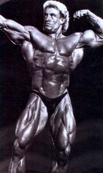 Дориан Ятс, Dorian Yates на турнире Мистер Олимпия 1991