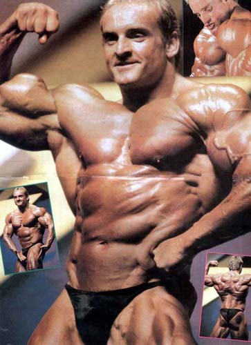 Андреас Мюнцер, Andreas Munzer на турнире Мистер Олимпия 1993
