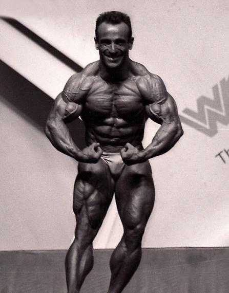 Флавио Баччианини, Flavio Baccianini на турнире Мистер Олимпия 1993