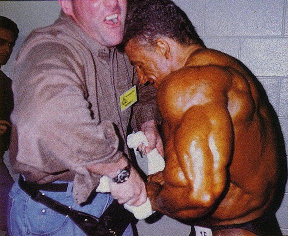 Дориан Ятс, Dorian Yates на турнире Мистер Олимпия 1993