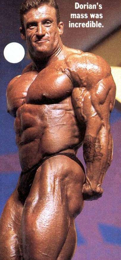 Дориан Ятс, Dorian Yates на турнире Мистер Олимпия 1993