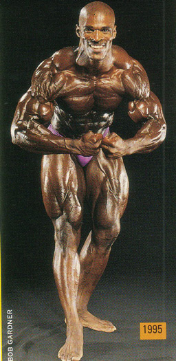 Ронни Колеман, Ronnie Coleman на турнире Мистер Олимпия 1995