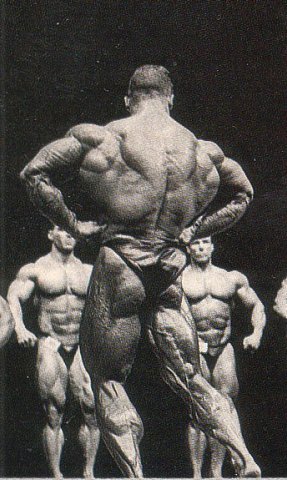Дориан Ятс, Dorian Yates на турнире Мистер Олимпия 1995