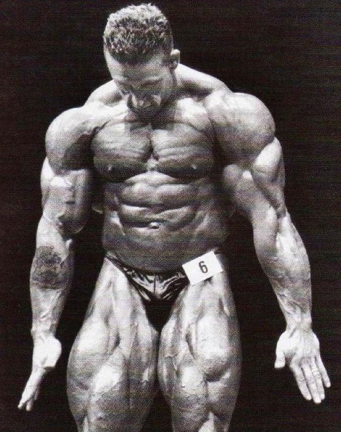 Дориан Ятс, Dorian Yates на турнире Мистер Олимпия 1995