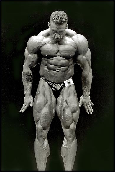 Дориан Ятс, Dorian Yates на турнире Мистер Олимпия 1995