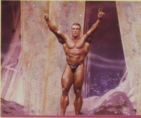 Дориан Ятс, Dorian Yates на турнире Мистер Олимпия 1995