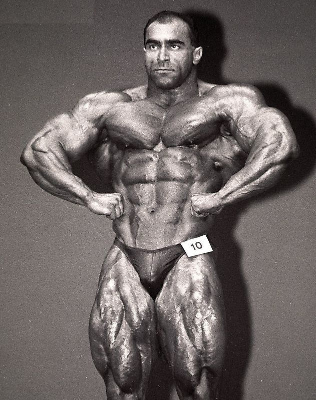 Нассер Эль Сонбати, Nasser El Sonbaty на турнире Мистер Олимпия 1996