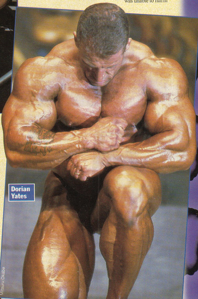 Дориан Ятс, Dorian Yates на турнире Мистер Олимпия 1997