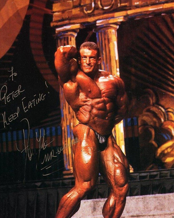 Дориан Ятс, Dorian Yates на турнире Мистер Олимпия 1997