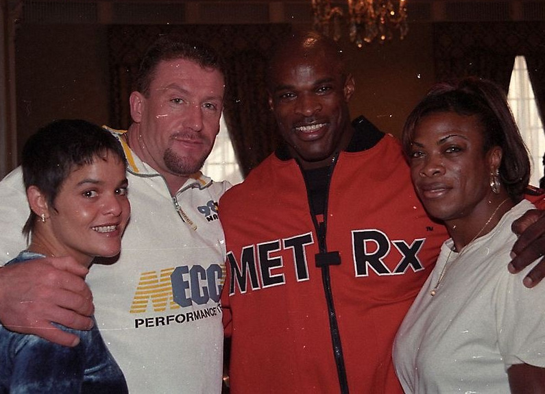 Дориан Ятс, Dorian Yates на турнире Мистер Олимпия 1998 вместе с Ронни Колеман