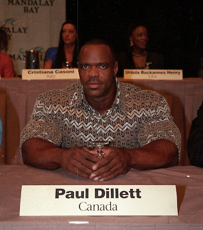 Пол Диллет, Paul Dillett на турнире Мистер Олимпия 1999