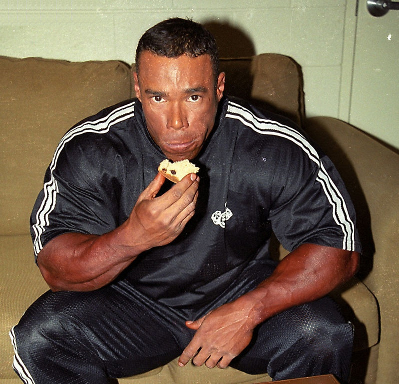 Кевин Леврон, Kevin Levrone на турнире Мистер Олимпия 1999