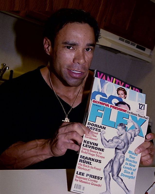 Кевин Леврон, Kevin Levrone на турнире Мистер Олимпия 2000
