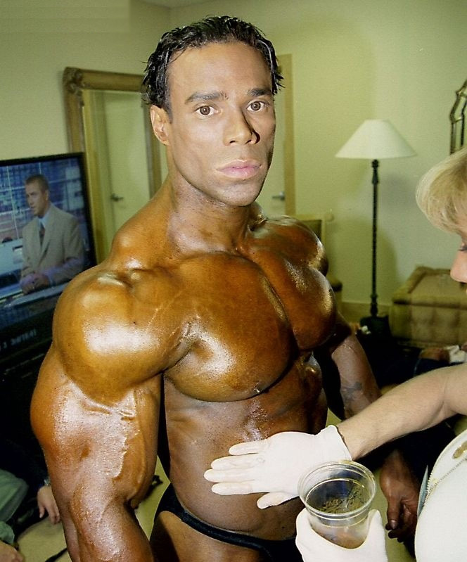 Кевин Леврон, Kevin Levrone на турнире Мистер Олимпия 2000